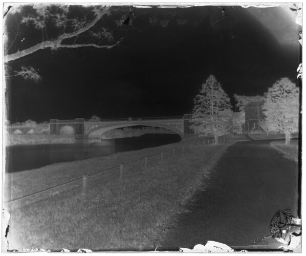 Albert Bridge and Lodge, Home Park, Windsor. 2 July 1883