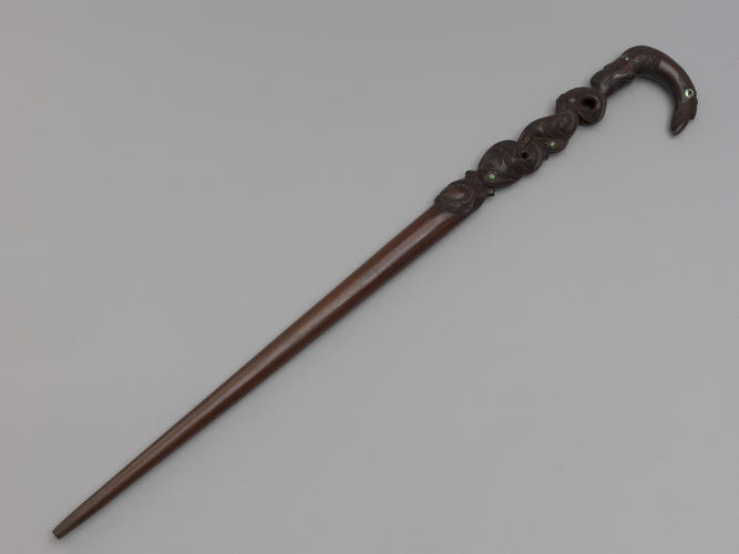 Walking stick or orator's staff (tokotoko)