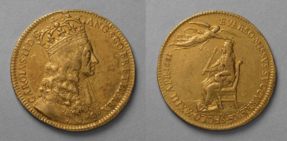 Medal commemorating the Coronation of Charles II