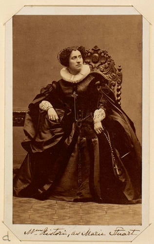 Adelaide Ristori (1822-1906) as Marie Stuart