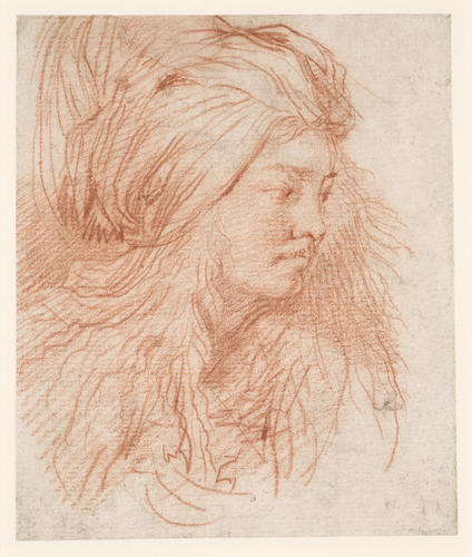 The head of a youth in a turban