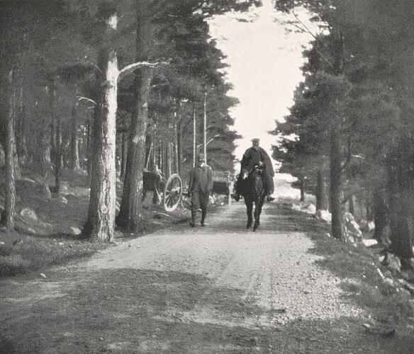 King Edward VII (1841-1910) after a deer drive at Balmoral King Edward VII (1841-1910) after a deer drive at Balmoral