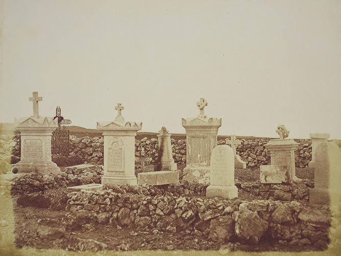 French cemetery [title on contents list]. [Crimean War photographs by Robertson]