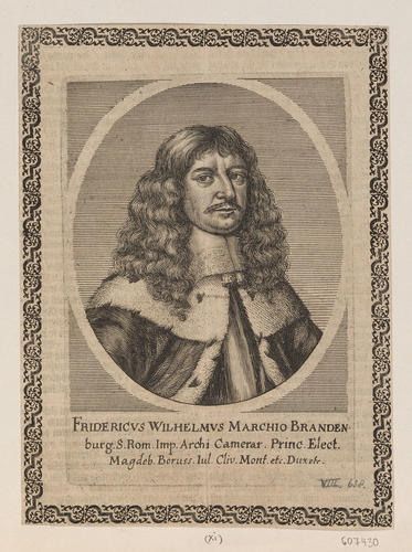 FRIDERICVS WILHELMVS MARCHIO BRANDENburg FRIDERICVS WILHELMVS MARCHIO BRANDENburg