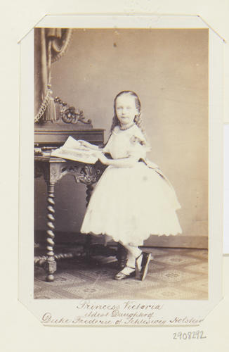 Princess Auguste Victoria (1858-1921), eldest daughter of Duke Frederic of Schleswig-Holstein Princess Auguste Victoria (1858-1921), eldest daughter of Duke Frederic of Schleswig-Holstein