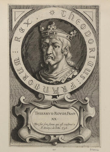 THIERRY II ROY DE FRAN THIERRY II ROY DE FRAN