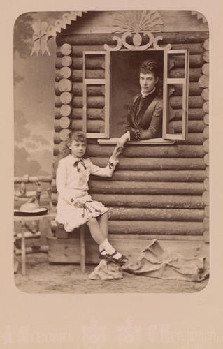 Maria Feodorovna, Empress of Russia and Grand Duchess Xenia Alexandrovna