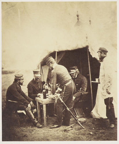 Brd Garrett & staff - camp fire