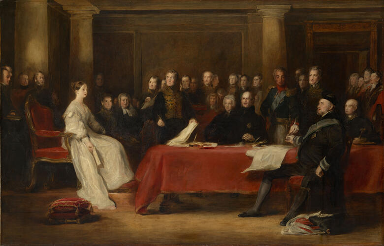 The First Council of Queen Victoria