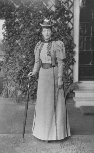Portrait photograph of the Princess of Wales (1844-1925), later Queen Alexandra, 1894