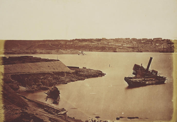 Sebastopol from the North. [Crimean War photographs by Robertson]