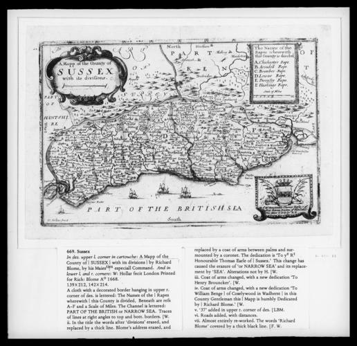 Map of Sussex Map of Sussex