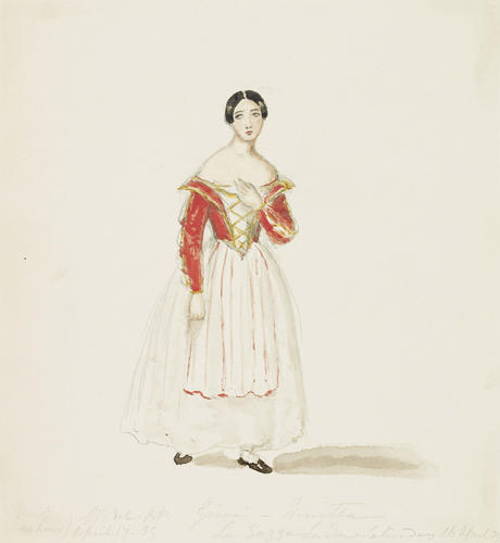 Master: THE QUEEN SOUVENIRS DE L'OPERA VOL. 3.
Item: Madame Grisi as Ninetta