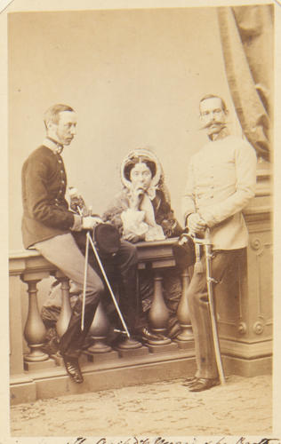 The Archduchess Maria Caroline of Austria, with her brother, Archduke Wilhelm Franz Karl of
Austria-Teschen, and her husband, the Archduke Rainer Ferdinand of Austria The Archduchess Maria Caroline of Austria, with her brother, Archduke Wilhelm Franz Karl of
Austria-Teschen, and her husband, the Archduke Rainer Ferdinand of Austria