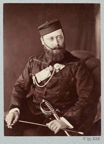 H. R. H. The Prince of Wales, later King Edward VII (1841-1910) (Camp Delhi, January 1876): Prince of Wales Tour of India 1875-6 (vol. 6)