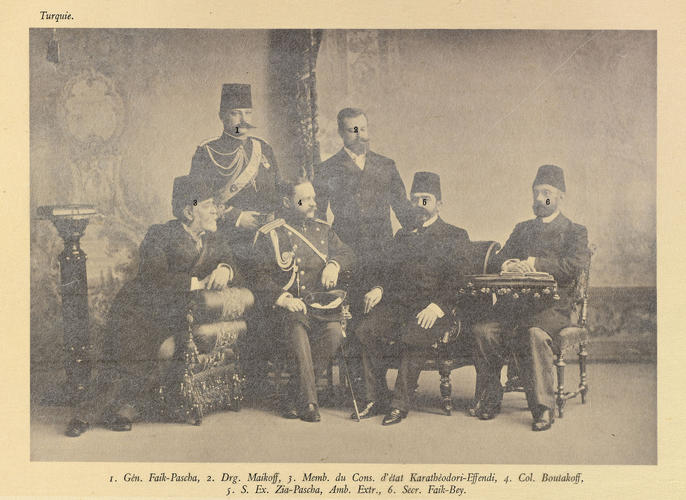 Representatives of Turkey at the coronation of Nicholas II, Emperor of Russia Representatives of Turkey at the coronation of Nicholas II, Emperor of Russia