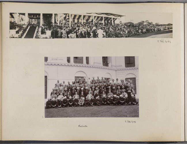 Panoramic photo, Calcutta [Edward, Prince of Wales. Royal Tour in India, 1921-1922]