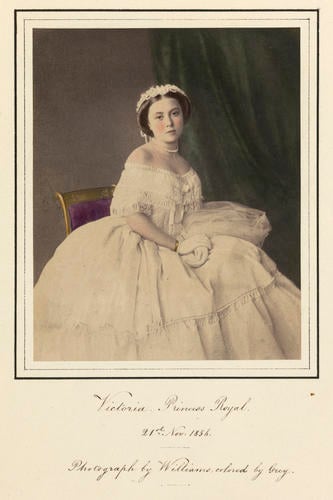 'Victoria, Princess Royal'; Victoria, Princess Royal, later German Empress Frederick III (1840-1901)