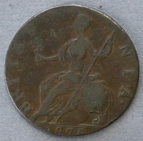 GREAT BRITAIN, contemporary imitation of a George III half penny GREAT BRITAIN, contemporary imitation of a George III half penny