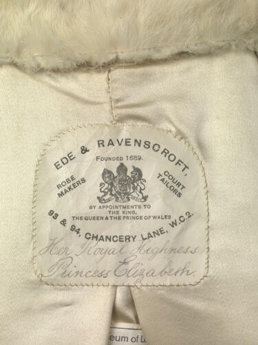 Princess Elizabeth's Robe for the Coronation of King George VI