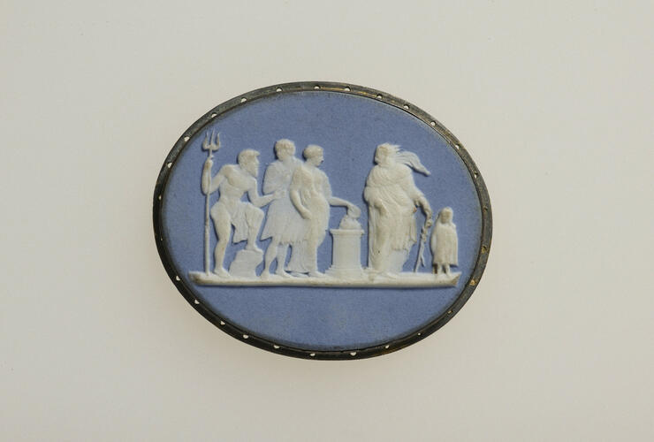 Hygeia and Asclepius