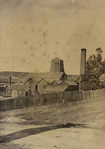 The Cruise of HMS Bacchante 1879-1881: Hurstfield Gold Mine, Ballarat, Australia
