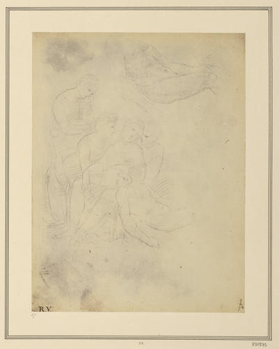 Studies for a lamentation of Christ: the 'Borghese Entombment'