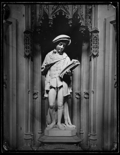 Triqueti's sculpture of King Edward VI as a young boy Triqueti's sculpture of King Edward VI as a young boy