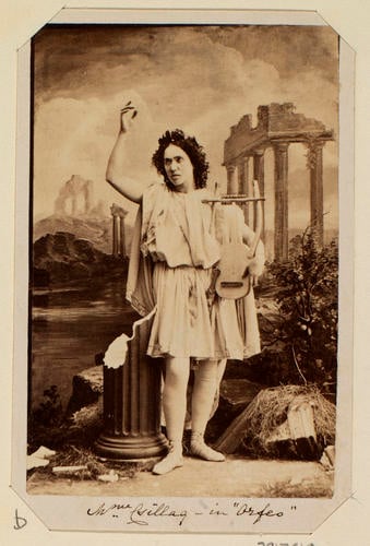 Roza Csillag (1832-92) in 'Orfeo'