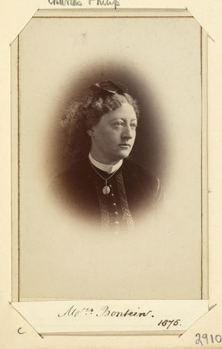 Mrs Bontein. 1875. [Royal Household Portraits. Volume 55. ]