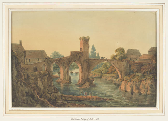 The Roman Bridge of Orthez, 1813 The Roman Bridge of Orthez, 1813