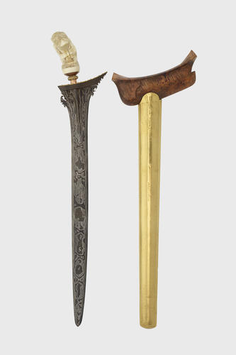 Kris and sheath Kris and sheath