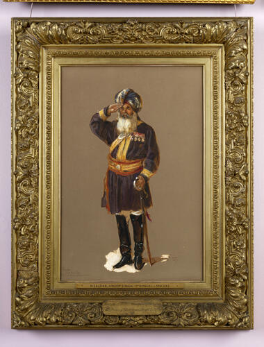 Risaldar Anoop Singh, Sirdar Bahadur, 11th Bengal Lancers (b. c. 1830)