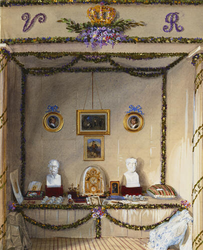 Queen Victoria's Birthday Table at Osborne, 24 May 1852