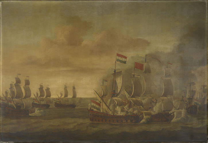 The Action of the Kingfisher with Seven Algerine Ships, 1 June 1681