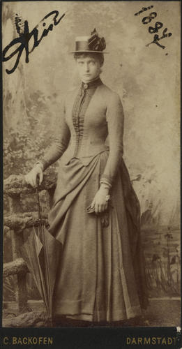 Alexandra Feodorovna, Empress of Russia (1872-1918) when Princess Alix of Hesse