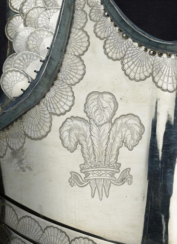 Parade breastplate of George, Prince of Wales Parade breastplate of George, Prince of Wales