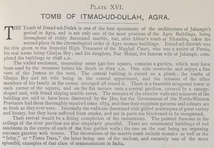 Photographs of Places of Interest in India. Vol. 1. Delhi and Agra