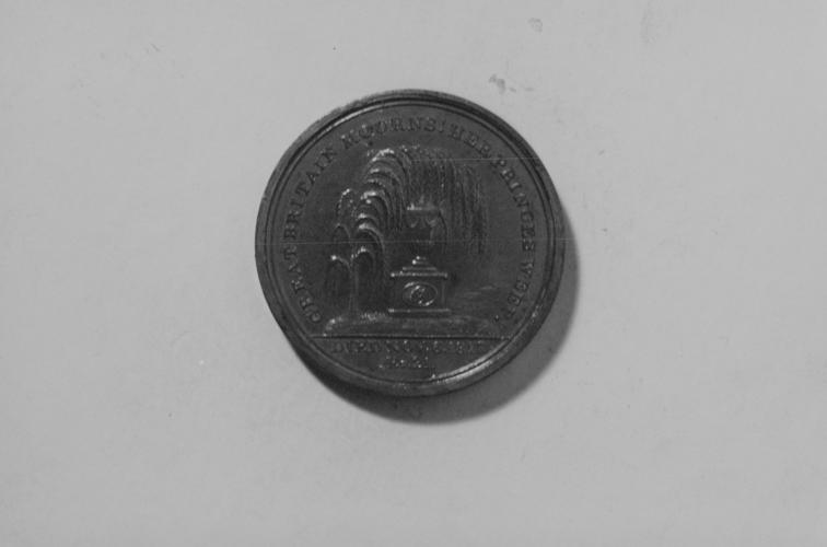 Medal commemorating the Death of Princess Charlotte, 1817 Medal commemorating the Death of Princess Charlotte, 1817