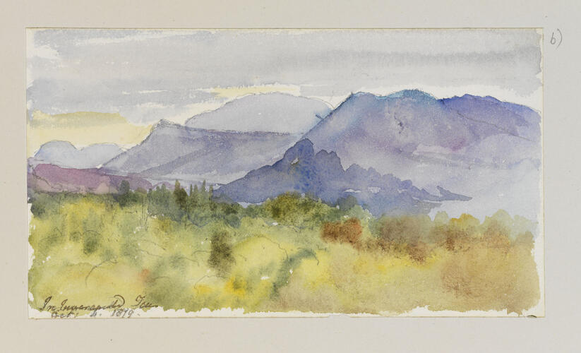 Master: SKETCHES BY QUEEN VICTORIA II
Item: In Invercauld