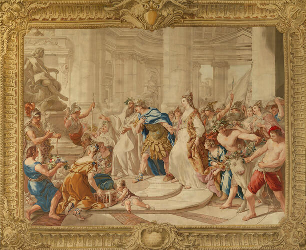 Master: The Story of Jason
Item: Jason, unfaithful to Medea, marries Creuse, daughter of the King of Corinth Master: The Story of Jason
Item: Jason, unfaithful to Medea, marries Creuse, daughter of the King of Corinth