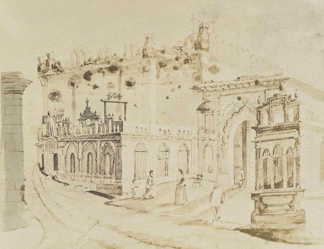 The Begum Kotee, Lucknow The Begum Kotee, Lucknow
