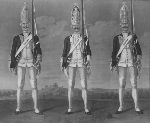 Grenadiers, Infantry Regiments 'Weyhe', 'Imhoff' and 'Kniestadt'