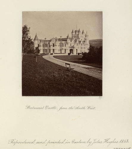 Balmoral Castle from the South West Balmoral Castle from the South West