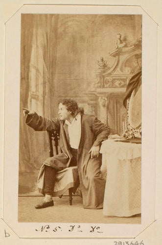 Alfred Sydney Wigan (1814-78) in 'The Sole of St. Tropez' Alfred Sydney Wigan (1814-78) in 'The Sole of St. Tropez'