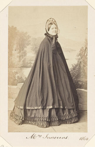 Mrs Innocent. 1864. [Royal Household Portraits. Volume 54. ]