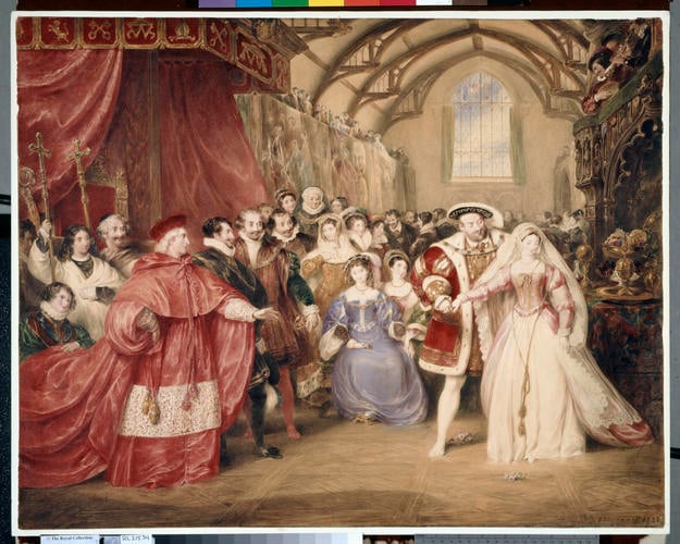 The Banquet of Henry VIII in York Place (Whitehall Palace)