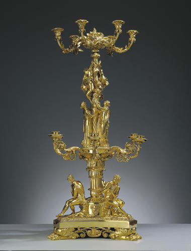Mercury and Bacchus candelabrum (part of The Grand Service) Mercury and Bacchus candelabrum (part of The Grand Service)
