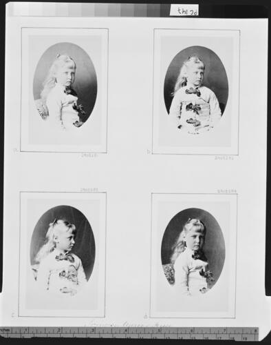 Princess Marie of Hesse, 1878 [in Portraits of Royal Children Vol. 23 1878-79]
