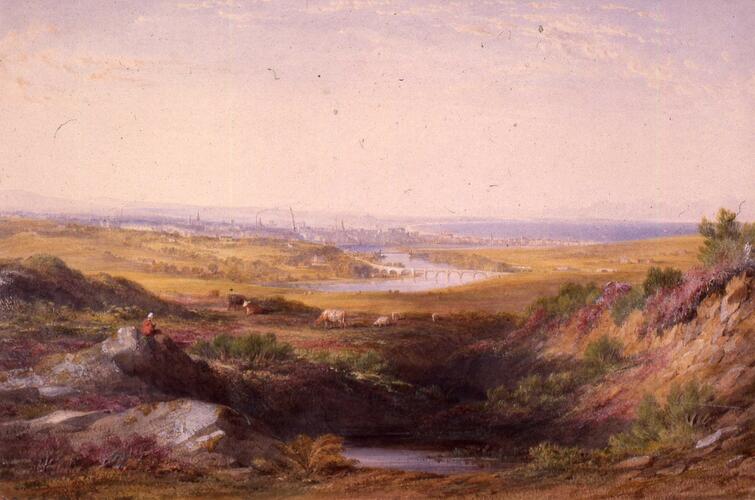 Aberdeen: distant view from Drumthwacket